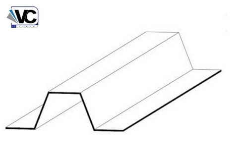پروفیل گالوانیزه V از ملزومات اجرای فایبر سمنت برد