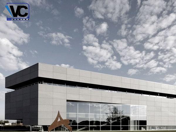 نمای بیرونی ساختمان و برخورداری از مقاومت و استحکام بالا