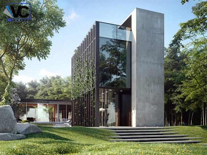 سیمان در معماری مدرن