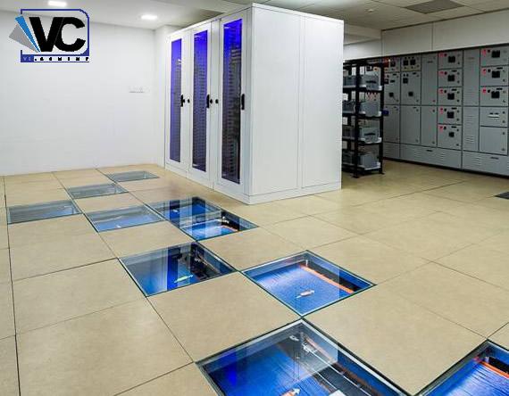 کفپوش اتاق سرور و دسترسی آسان: