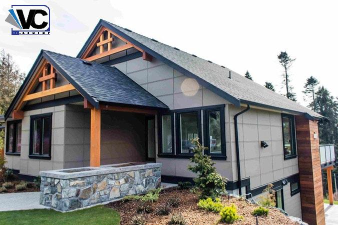 اتصال مناطق داخلی و خارجی در طراحی ویلا