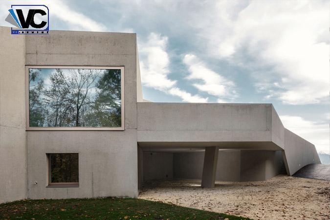 کاهش مصرف انرژی در نمای ویلای مدرن !