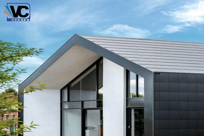 سقف ویلا مدرن