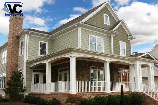 نمای کلاسیک با سمنت برد !